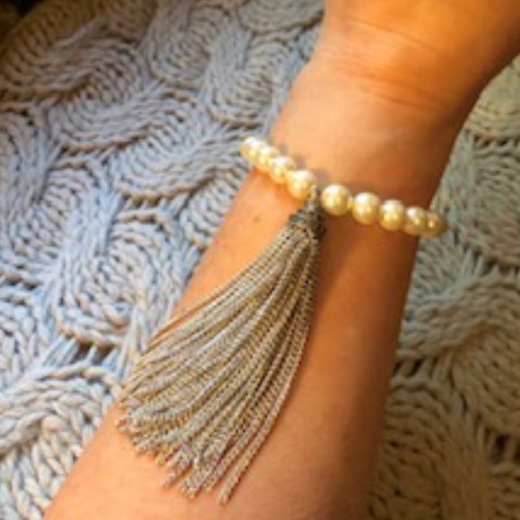 **HOST PICK** Stretch Bracelet with Tassel *NEW* - Picture 3 of 5